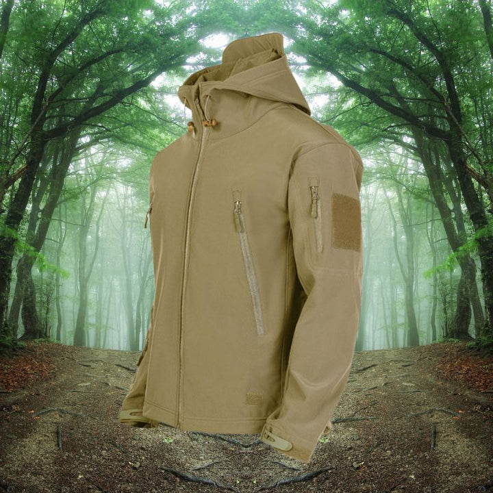 Langlebige Herren Freizeit-Outdoorjacke, wasserdicht & winddicht, bietet Komfort und Schutz.