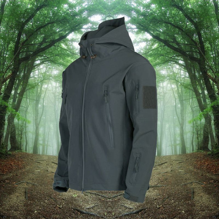 Taktische Mehrzweckjacke Herren, wasserdicht, winddicht & strapazierfähig, ideal für anspruchsvolle Touren.