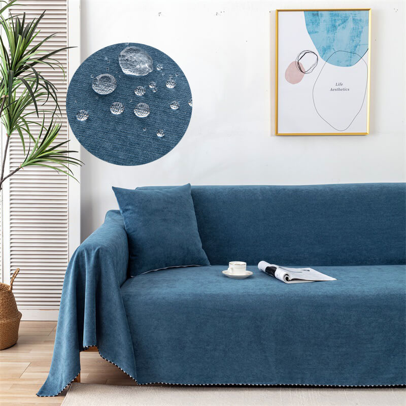 Premium Jacquard Sofaüberwurf, wasserdicht, pflegeleicht; schützt Möbel vor Tieren.