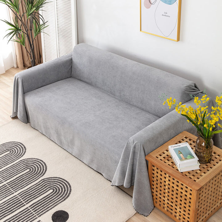 Tierfreundliche, wasserfeste Sofadecke Jacquard für Wohnzimmer; stilvoller Möbelschutz.