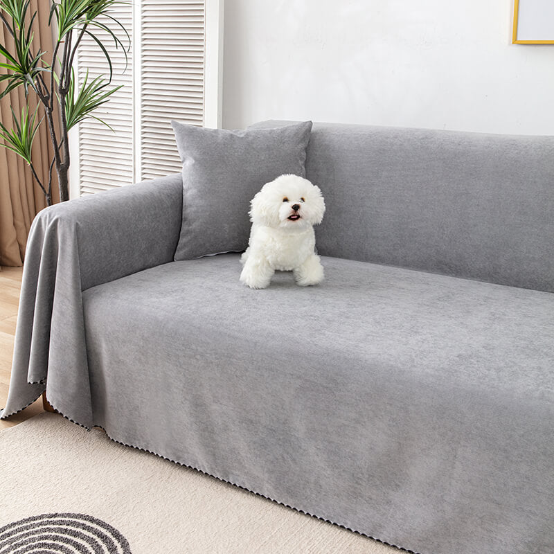 Hochwertige Jacquard Sofa Schutzdecke, wasserdicht & pflegeleicht; perfekter Couchschutz.