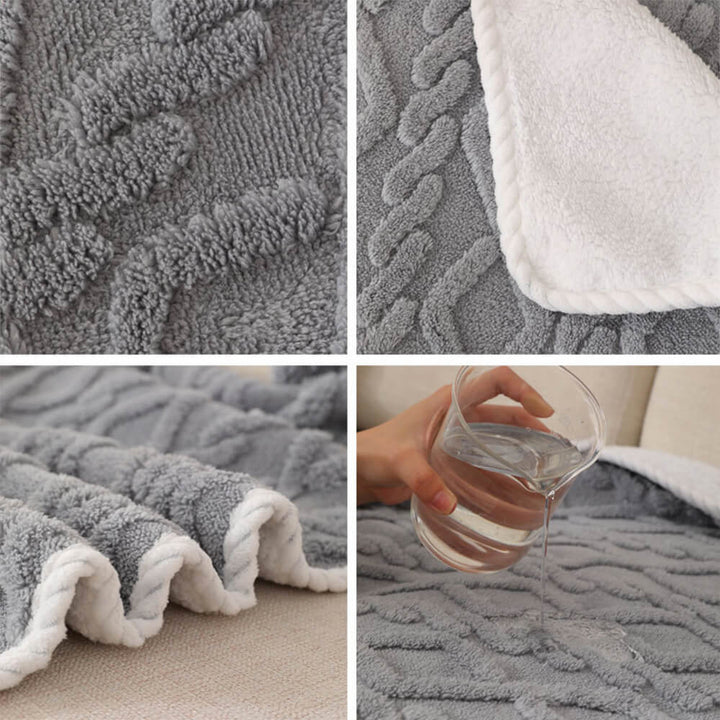 Wasserfeste Hundedecke schützt Möbel zuverlässig. Waschbar, kuschelig & warm für ein sauberes und gemütliches Zuhause.