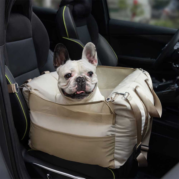 Wasserdichter Hunde-Autositz für kleine & mittlere Hunde, ideal für sichere Reisen.