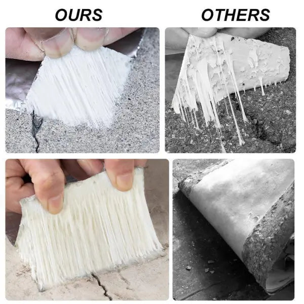 Butyl Reparaturband mit Aluminiumfolie zur einfachen Reparatur von Lecks. Starkes Dichtband für wasserdichte Fugen.