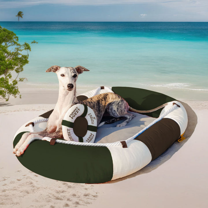 Wasserdichtes Kühlbett für Katzen, Boots-Design. Bietet Entspannung & Komfort im Sommer.