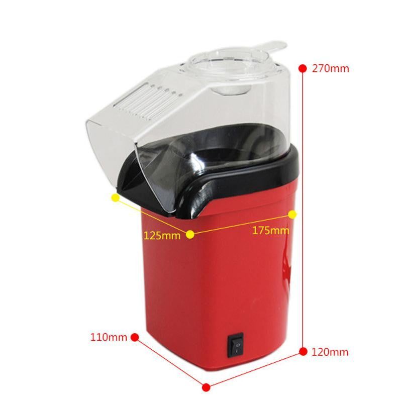 Elektrische Popcornmaschine für einfachen, gesunden Popcorn-Genuss ohne Öl. Ideal für jeden Haushalt.