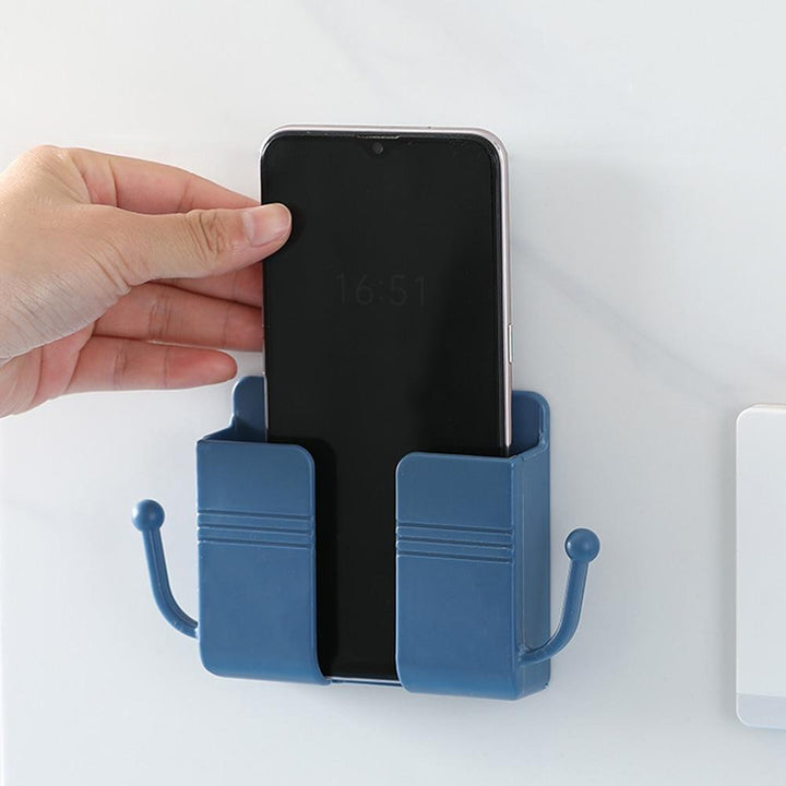 Multifunktionale Wandbox für Handy & Fernbedienung; perfekt für Büro, Schlafzimmer oder Wohnzimmer.