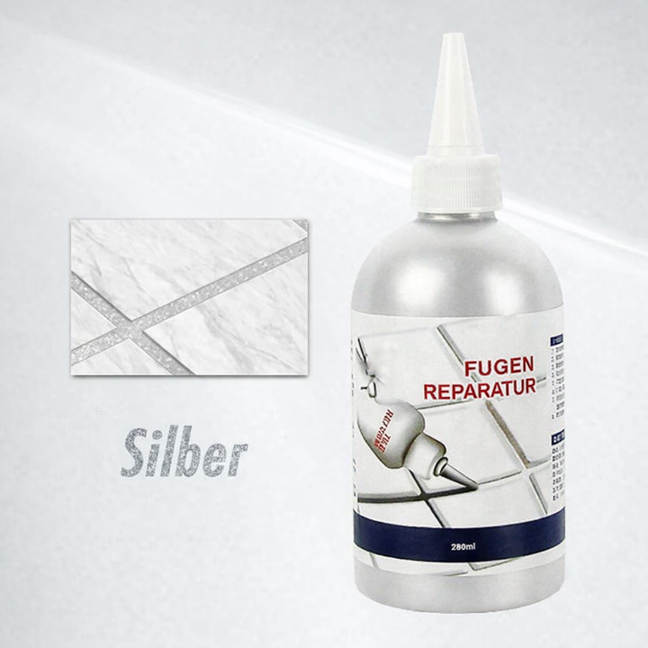 Weißer Fugenstift, wasserdicht & schimmelresistent, ideal für die Fliesenreparatur zu Hause.