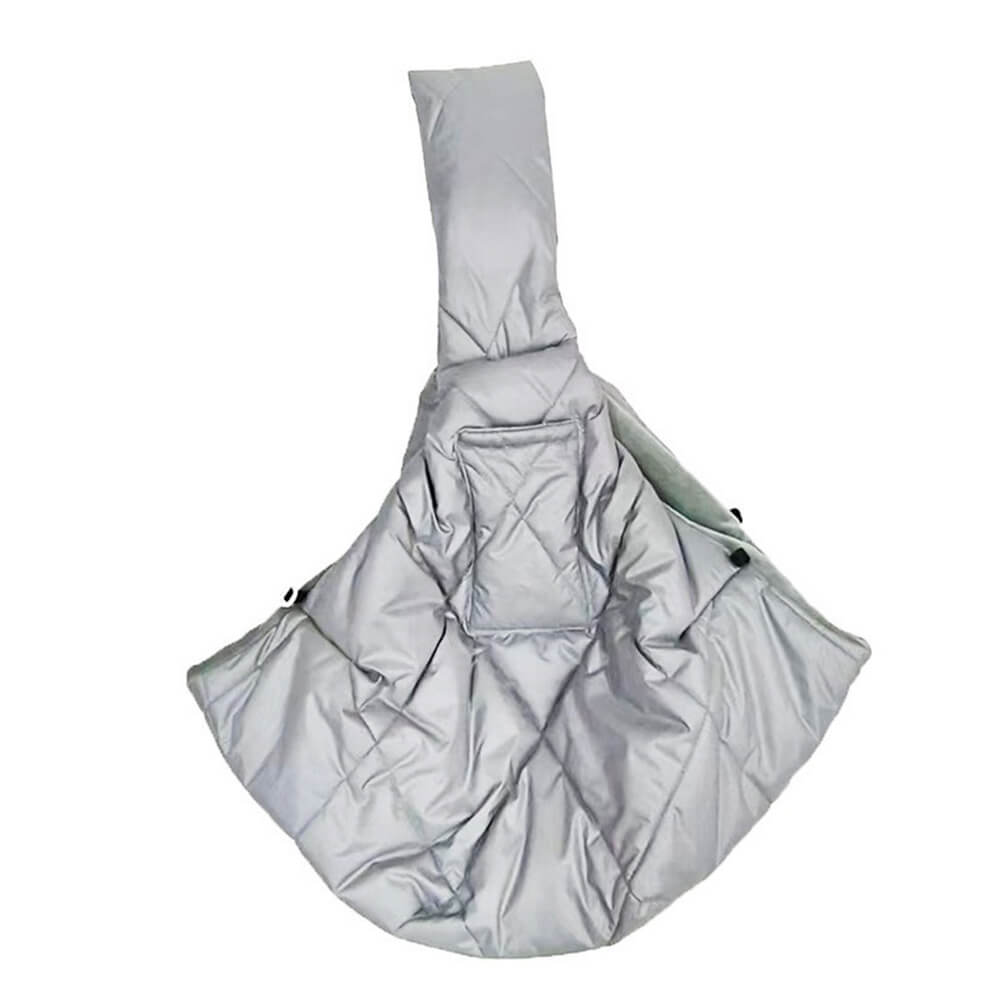 Faltbare Outdoor-Tragetasche aus Plüsch, sicher und warm, ideal für Reisen mit Hund und Katze. Haustierbedarf.