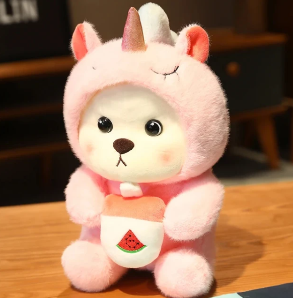Plüsch-Teddybär als Einschlafhilfe und Kuscheltier, spendet Kindern Geborgenheit und Trost.
