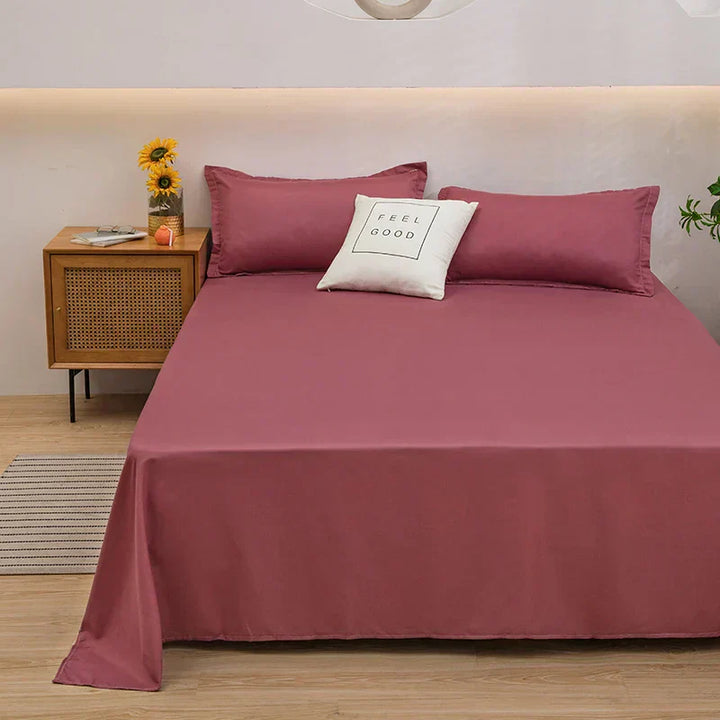 Entspannung pur: Weicher Leinen-Bettbezug SoftLuxe, atmungsaktiv & hautfreundlich. Ideal für erholsamen Schlaf.