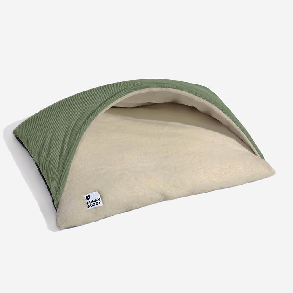 Warmes & kuscheliges Hundebett, der perfekte Welpenschlafsack für Geborgenheit.