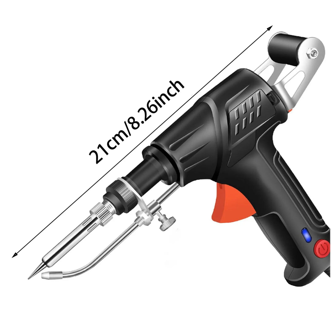 Kompaktes WeldMaster Pro Schweißgerät, perfekt für präzises Schweißen. Ein unverzichtbares Profiwerkzeug für Handwerker.