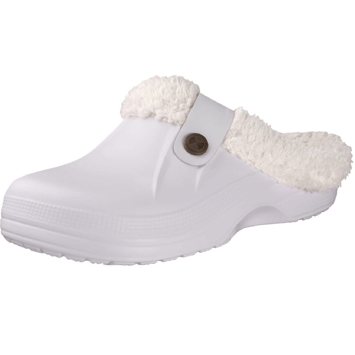 Praktische Unisex Winter Clogs, wasserdicht & extra warm für kühle Tage.
