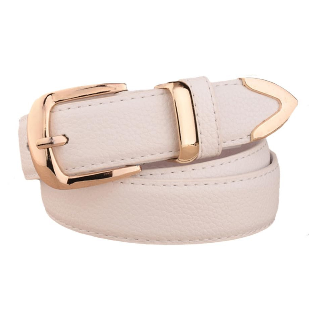Klassischer Unisex Retro Gürtel für zeitlosen Stil; elegante Dornschließe für Business und Freizeit.