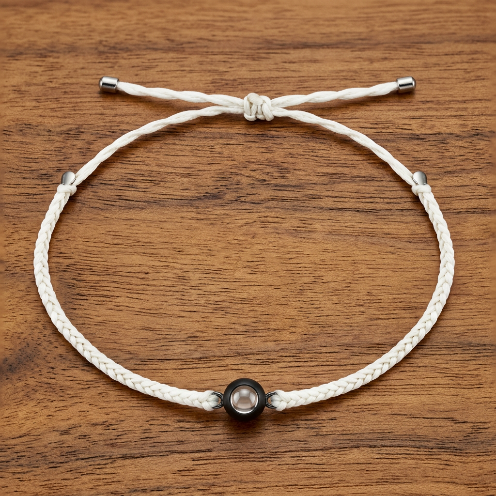 Stylisches Fotoarmband, personalisiert mit Haustierfoto, Ausdruck Ihrer Verbundenheit.