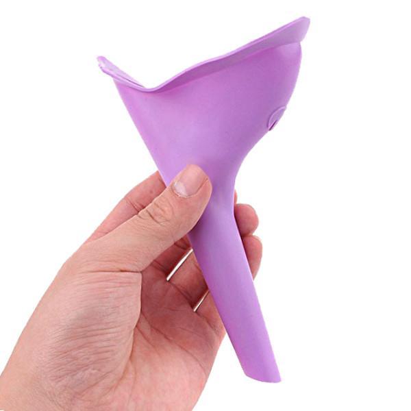 Wiederverwendbares Damen Urinationsgerät aus Silikon für hygienisches Pinkeln unterwegs. Ideal für Reisen & Outdoor.