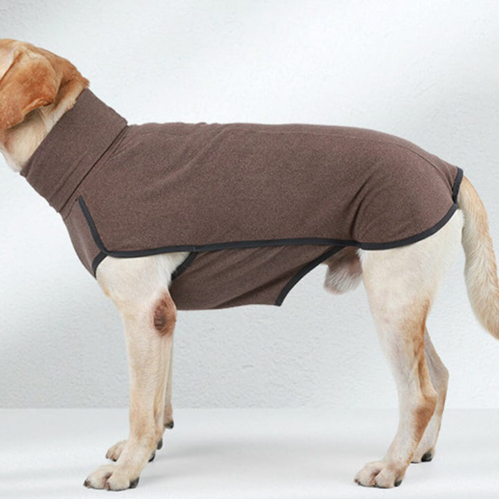 Warmer Wintermantel für große Hunde, winddicht & wasserabweisend. Perfekt für Outdoor-Spaziergänge.