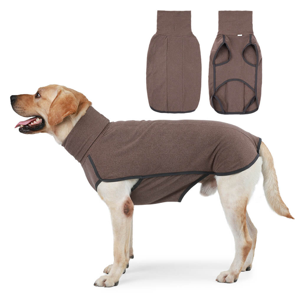 Hochwertiger, wind- & wasserabweisender Hundemantel für große Rassen. Ideale Hundebekleidung für jedes Wetter.