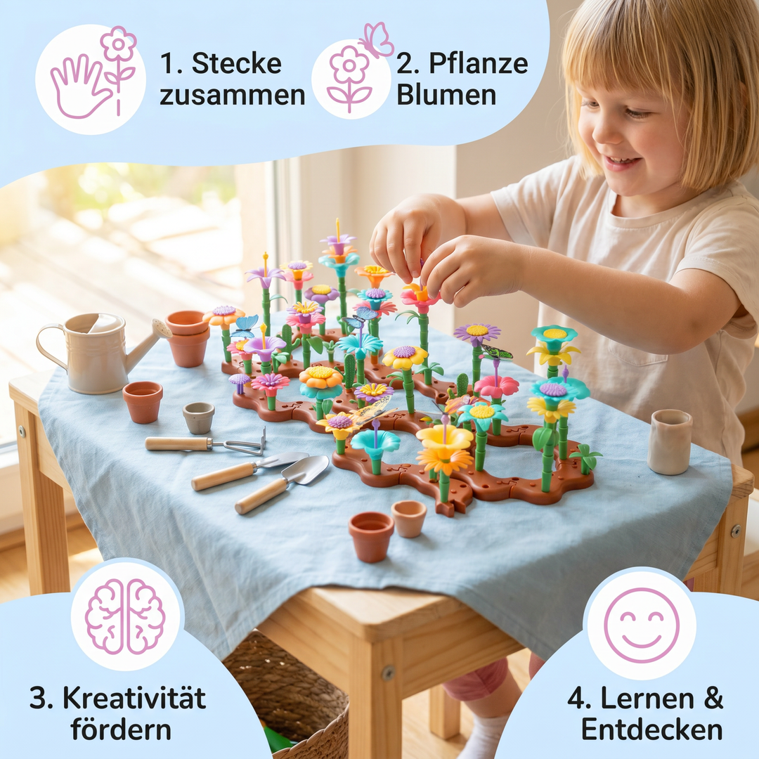Farbintensives Lernspielzeug: Steckspiel für Kinder zur Förderung von Kreativität & Hand-Augen-Koordination.