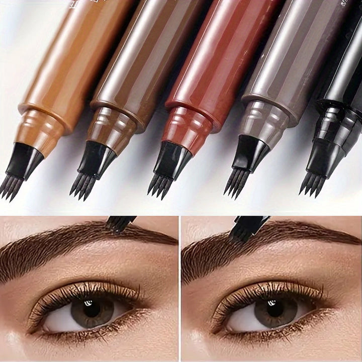Präziser Microblading Augenbrauenstift für definierte, langanhaltende Damen-Augenbrauen.