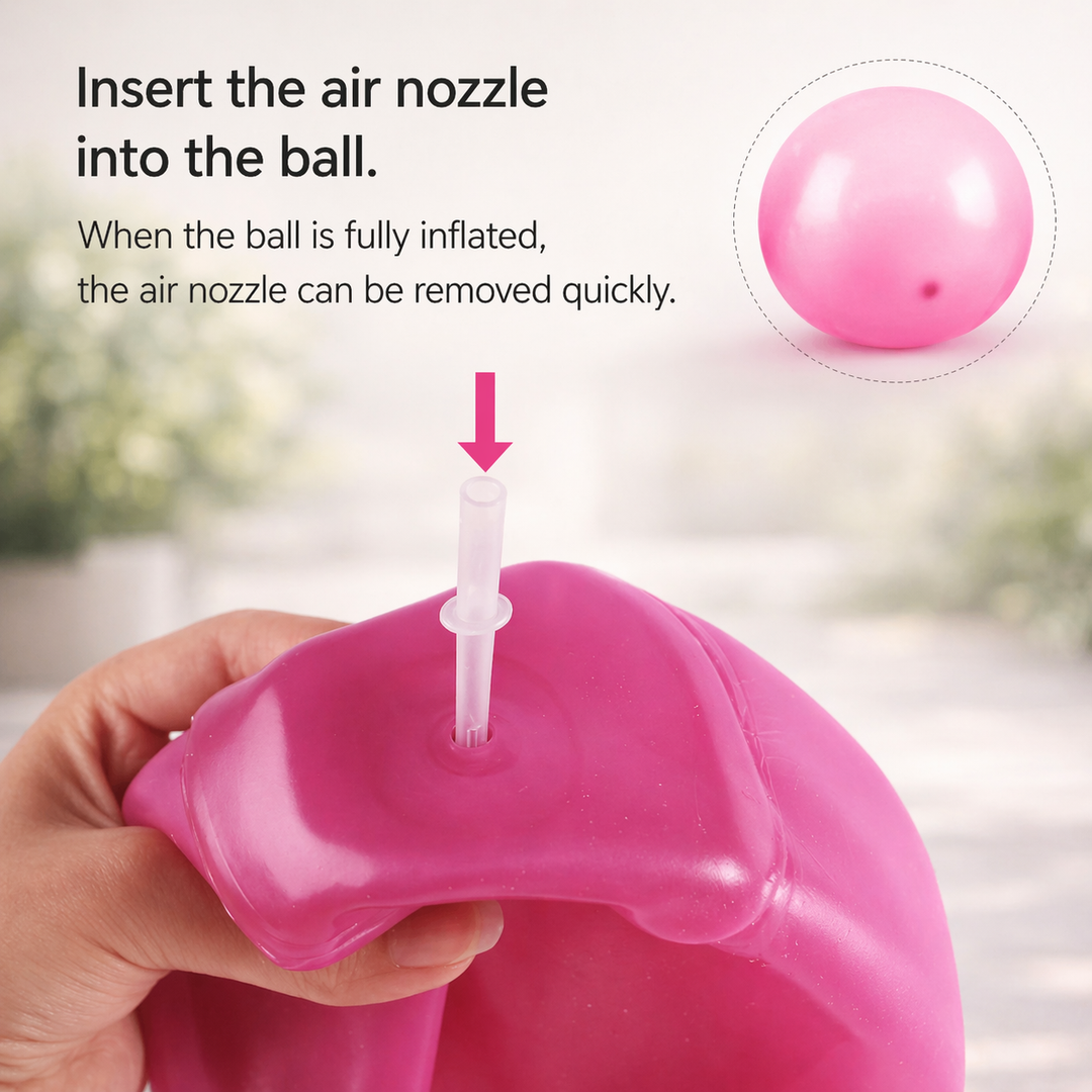 Reißfester, aufblasbarer Kinder-Spielball; unverzichtbarer Sommerspaß-Gummiball für lustige Tage.