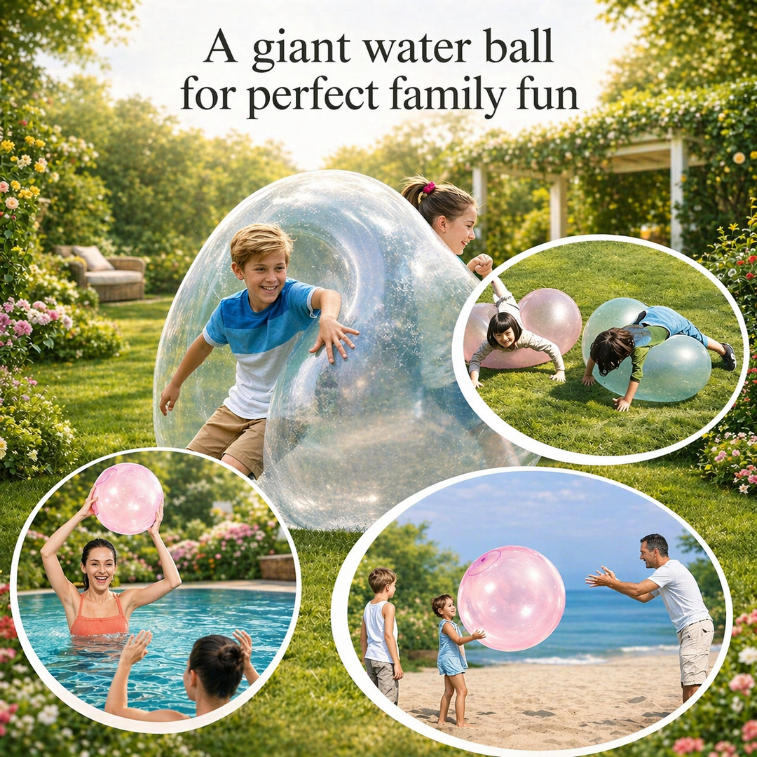 Robuster, reißfester Kinder-Spielball aus TPR; aufblasbar & perfekt für Kleinkinder im Freien.