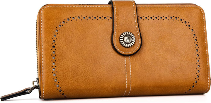 Praktische Frauen Handgelenk Tasche: Große Kapazität & RFID-Schutz für Karten.