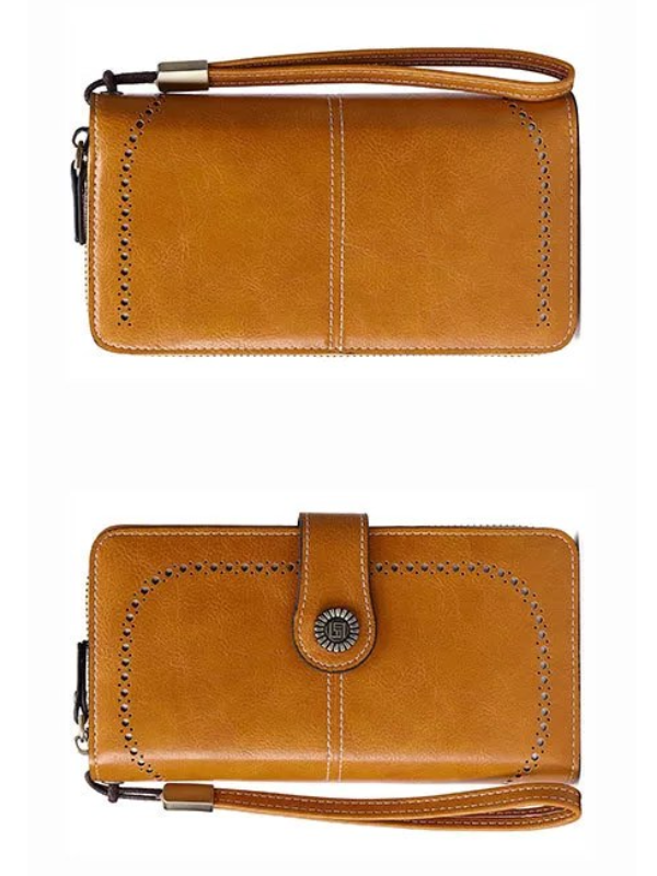 Elegante Handgelenk Tasche für Frauen, ideal zur sicheren Aufbewahrung.