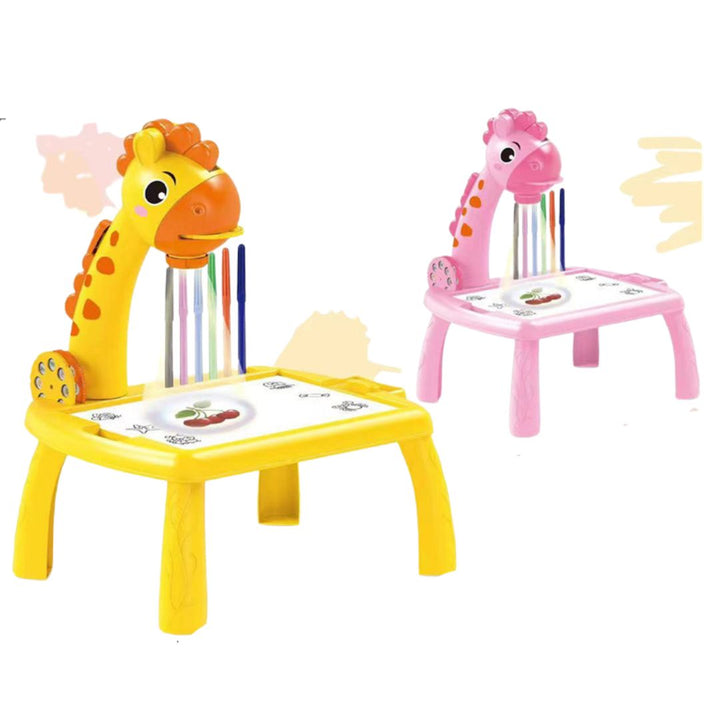 Zeichenprojektor für Kinder mit Dinosauriermotiv; ideales Lernspielzeug & Geschenk für Jungen.
