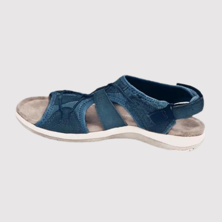 Moderne Damen Sandalen mit offener Spitze, sehr flexibel & bequem, perfekt für heiße Sommertage.