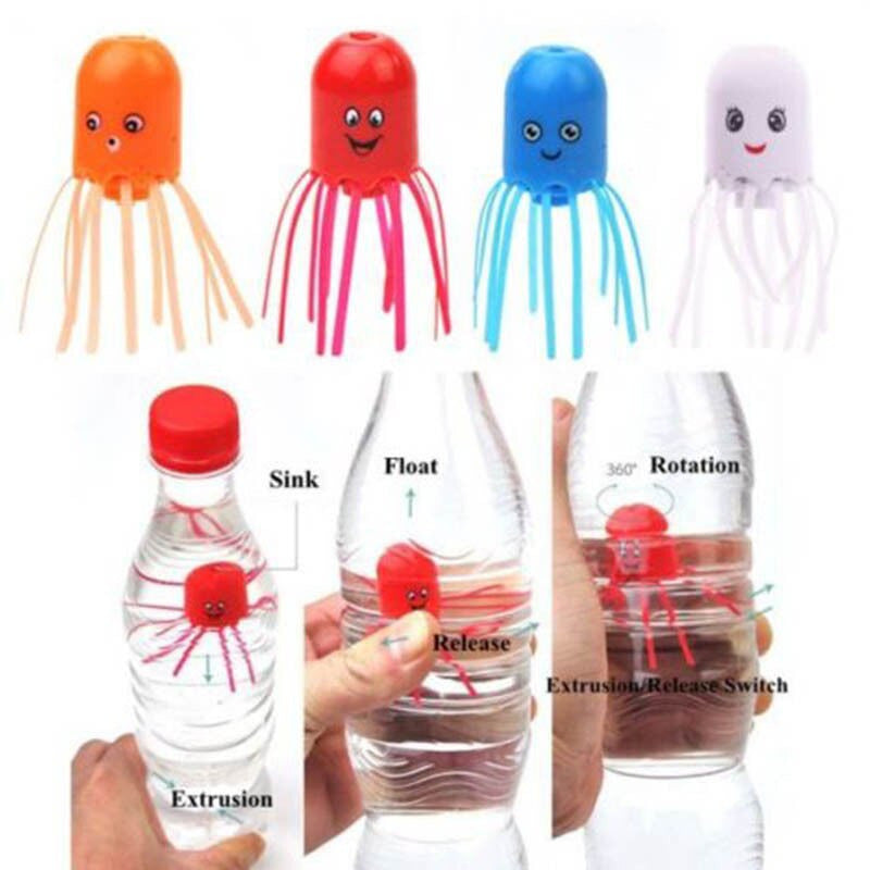 Set aus zwei „Magische Quallen“ Experimentier-Spielzeugen, ideal als Geschenk für neugierige Kinder.